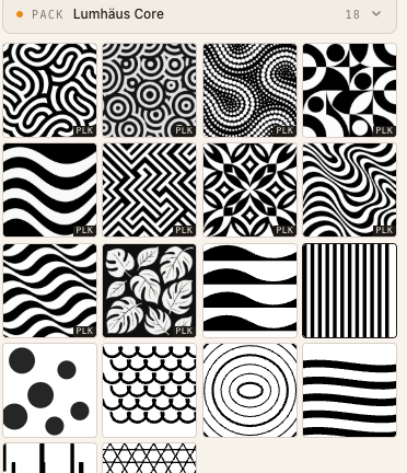 Pattern library